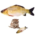 thumbnail image 1 of Cat Favor Fish Toy Peluche Fish Cat Scratch Board Scratching Post (30 cm) Sywqhk Libre de BPA, 1 of 9