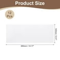 thumbnail image 2 of Anti Scratch Furniture Protector, 12 Pack 14" x 6" Single-Sided Sticky Couch Protector from Cat Claws, Clear, 2 of 7