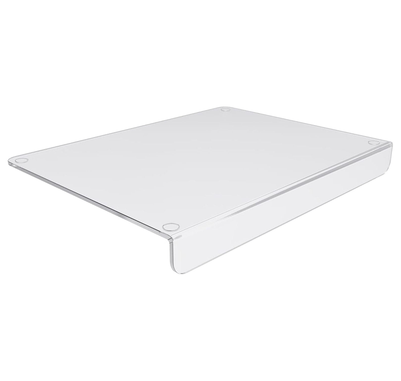 Clear Cutting Board for Countertop – 24 x 18-inch Acrylic Cutting Boards for Kitchen Counter – Food-Grade Acrylic Chopping Board with – Non-Slip Feet