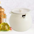thumbnail image 6 of TISHITA Kitchen Container Ceramic Canister with Lid Spoon Accessories Seasoning Jar Tank Lard Jar for Candy Dining Room Tabletop, 6 of 8