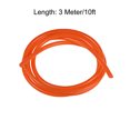 thumbnail image 3 of Uxcell Silicone Tube 1/8 inch ID x 3/16 inch OD 3 Meter/10ft Rubber Tubing Orange, 3 of 3