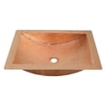 thumbnail image 2 of Native Trails Cps45 Avila 21" Rectangular Copper Undermount Bathroom Sink - Copper, 2 of 3