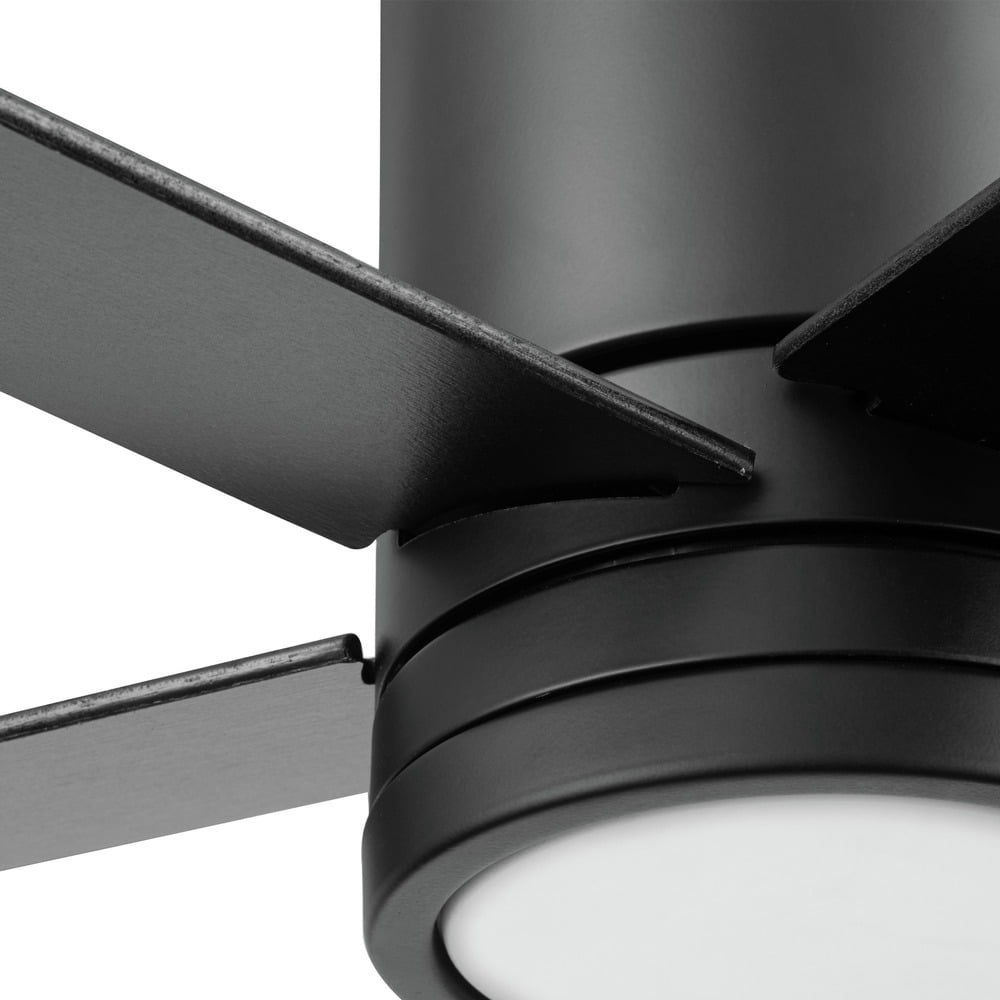 Honeywell Graceshire 52” Ceiling Fan with LED Light and Remote, Matte Black