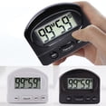thumbnail image 3 of 1pc LCD Home Digital Count Up Down Kitchen Cooking Timer Magnetic Electronic Alarm AAA Battery Kitchen Tools Gadgets White Black, 3 of 7