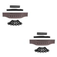 thumbnail image 2 of Soidarity Juego de pines para puente de guitarra, instrumento de música de de 6 cuerdas, accesorio DIY A 2piezas Soidarity CBP177822, 2 of 6