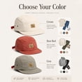 thumbnail image 4 of Under$5 Hats For Women Unisex 5 Panel Flat Brim Snapback Cap Vintage Breathable Quick Dry Baseball Hat Fashion Sun Protection Soft Tongue Hat for Summer Gsakboxl, 4 of 9