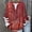 melon d\'eau Rouge, variante sur UANWENN Chemises Décontractées Tendance pour Femmes pour le Quotidien Coupe Ample Hauts Confortables pour le Printemps et l'Automne Idéal avec Jeans Chemises à Manches 3/4 pour Femmes Chemise Nohow Chemises Habillées pour Femmes Manches Longues Coupe Ample