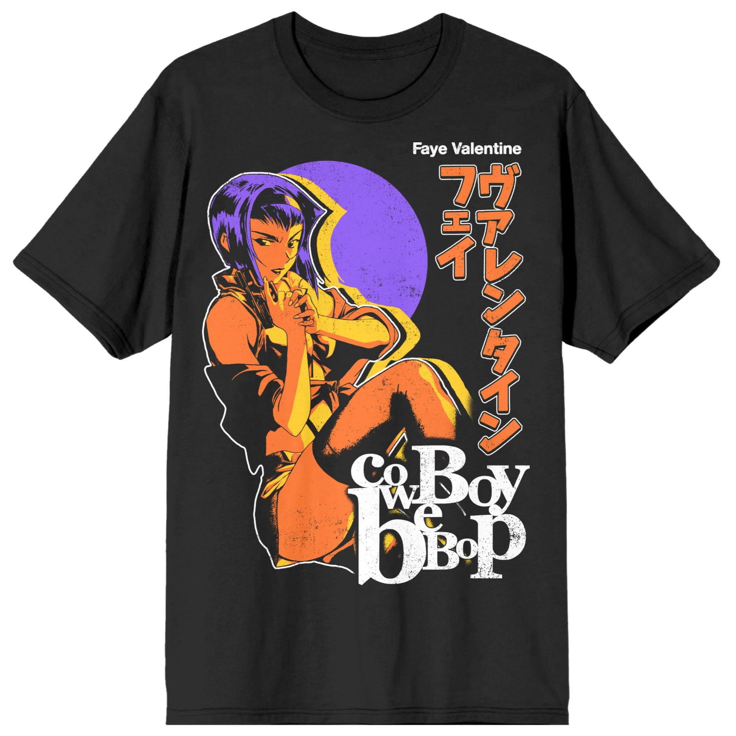 Cowboy Bebop Faye Valentine Black T-Shirt - Walmart.ca