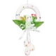thumbnail image 1 of Wosthever Guirnalda decorativa de espuma para fiestas temáticas de Pascua, guirnalda colgante de primavera de temporada, decoración de carteles Kits de decoración para fiestas Blanco Wosthever HA079202-01B, 1 of 6