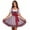Red 10, variant on Plus Size Dresses Traditional Bavarian Dirndl Dress, Lace Trim Puff Sleeve Square Neck Polka Dot Oktoberfest Beer Festival Costume Dress Dresses for Women