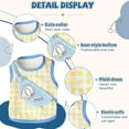 thumbnail image 3 of Summer Pet Clothes Sleeves Dog Shirts Dog Satchel Design Vest Puppy Clothes for Medium Large Dogs Cat Girl Dog Costumes Clothes(XXL) - X-Large, 3 of 7