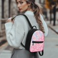 thumbnail image 3 of Eheartsgir Cherry Blossom Iridescent Mermaid Scale Mini Back Pack with Versatile Lightweight Small Backpack for Travel, Polyester Travel Shoulder Bags for Hiking, 3 of 8