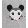 thumbnail image 4 of Halloween Peeking Possum Costume Mens T Shirt, 4 of 5