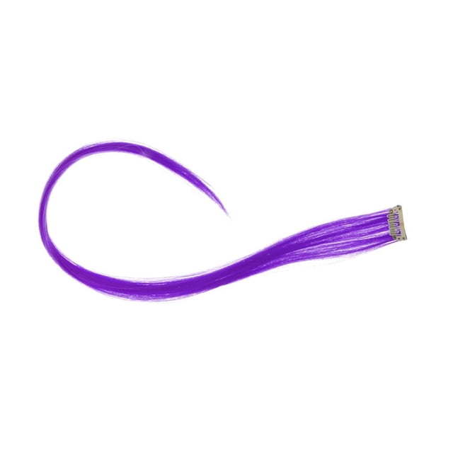 Pedazo de cabello Teñido Baoblaze Gradiente de La Personalidad Punky Clip Peluca 50cm