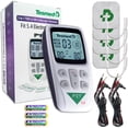 thumbnail image 1 of TESMED Fit 5.4: Unidad TENS, EMS, Estimulador Muscular y Masajeador Muscular (3 en 1), 22 Programas, 6 Personalizables, Ideal para Alivio del Dolor y Estimulación Muscular, 4 Electrodos, 1 of 5
