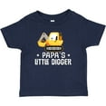 thumbnail image 3 of Inktastic Papa Little Digger Construction Truck Boys Baby T-Shirt, 3 of 5