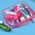 thumbnail image 3 of POINTERTECK Boc 3Pcs/Set Makeup Bag Large Capacity Thicken Transparent Travel PVC Cosmetic Women Zipper Bags for Lady, 3 of 10