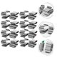 thumbnail image 3 of 50 PCS Panel Solar Cable Clips Abrazaderas de alambre Llegadores de cable fotovoltaica anti-Rust, 3 of 5