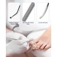 thumbnail image 2 of BEZOX Ingrown Toenail Tools Kit - Professional Stainless Steel Toenail Lifter and Thick Toenail File Set for Effective Nail Care, 2 of 7