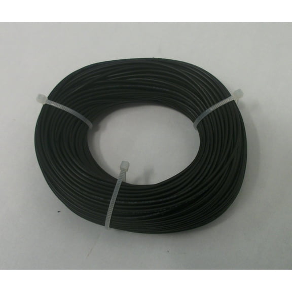 22 AWG tinned copper stranded hook up wire, 100 feet per Black UL1007
