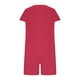 thumbnail image 4 of Sudadera de Color Sólido de las Mujeres, Manga Corta Romper de Ajuste Suelto con Bolsillos Dobles Y Detalle de Costura para el Verano Y los Viajes, Traje de Juego Casual, 4 of 6