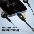 thumbnail image 4 of Auriculares iMangoo 3 EQ con cable USB-C y micrófono, color negro, 4 of 7