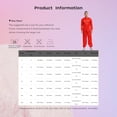thumbnail image 6 of Mufeng Men's 2Pcs Kung Fu Uniform Shirt Suit Chinese Traditional Tai Chi Costume Theme Party Clothes Black XXL/175, 6 of 6