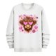 thumbnail image 3 of TaTaai Men's Valentine Heart Print Long Sleeve Round Neck Pullover, Valentine's Day Gift, Casual Sports Activewear Top Gift, 3 of 6