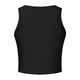 thumbnail image 5 of Camiseta cómoda elástica de cuello redondo sin mangas de color liso para mujer Fridja  gh4874, 5 of 8