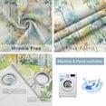 thumbnail image 4 of Watercolor Forest Colorful Blackout Curtains for Bedroom/Living Room, Thermal Insulated Kitchen Curtains, Abstract Art Modern Trees Grommet Darkening Window Treatment Drapes 42"x84"x2, 4 of 8