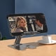 thumbnail image 5 of Soporte vivo perezoso de escritorio portátil del teléfono móvil del metal del almacenamiento ajustable, 5 of 6