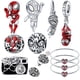thumbnail image 2 of Colección Marvel De Plata Esterlina 925 , Colgante De Hombre Araña Pandora Momentos De Spider Man Máscara Cadena Hebilla Pulsera De Mujer Regalo En Stock Gao Jiahui unisex, 2 of 2
