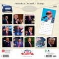 thumbnail image 2 of President Donald J. Trump | 2026 12x24" (Hanging) Wall Calendar | Plastic-Free, 2 of 9