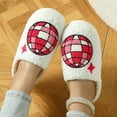 thumbnail image 5 of Gaexia Women Slippers for Home,Fuzzy Slippers Indoor Outdoor Comfortable Soft Sole Home Shoes With Floral Design for Ladies and Couples,Funny Slippers, 5 of 7