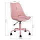 thumbnail image 3 of Siilla Oficina Silla tocador con ruedas, Rosa FurnitureR BLOKHUS, 3 of 6