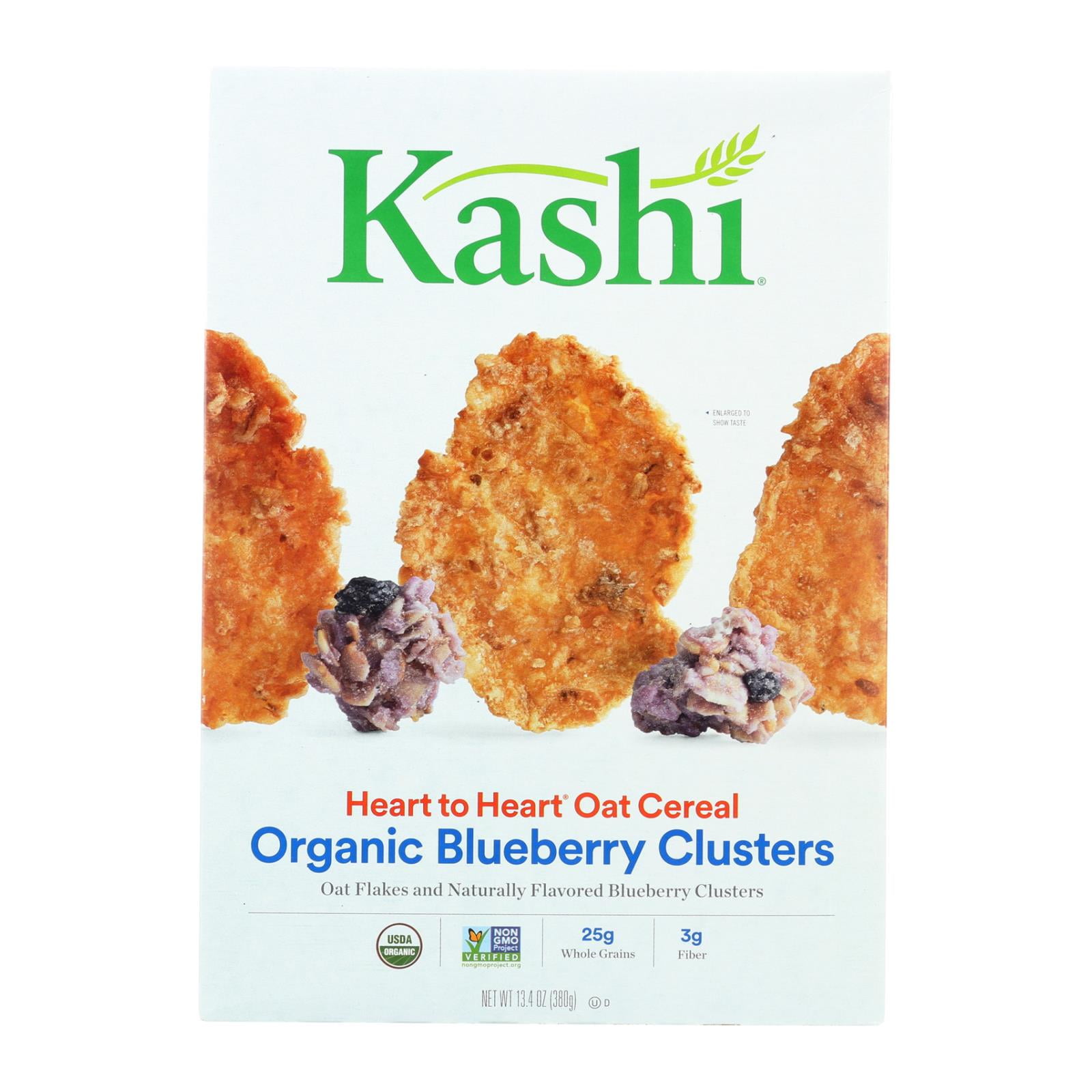 Kashi, Oat Cereals, GMO Free, Blueberry, 13.4 Oz, 10 Ct