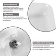 thumbnail image 6 of Modern Bathroom Vanity Bothwa Home Square Counter Top Wash Basin (White Finish) CUPC Certified,Wooden Bathroom Vanity, 6 of 10