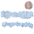 thumbnail image 2 of pcs wedding garter set black bridal lace garter Be, 2 of 5