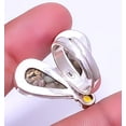 thumbnail image 2 of Copper Tourmaline & Citrine 925 Sterling Silver Ring Adjustable (R56) A351, Gemstone Jewelry, Birthday Gift, Christmas Gift, 2 of 2