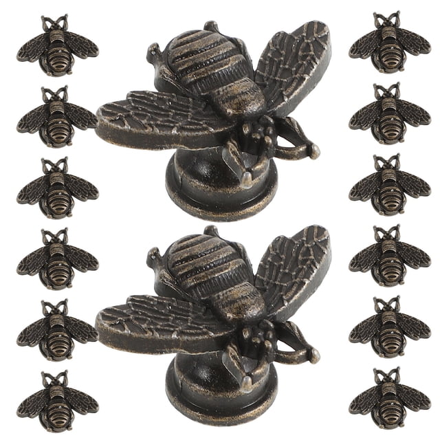 unbranded 20Ud Para Cajones Y Muebles Con Forma De Abeja Estilo Retro