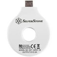 thumbnail image 3 of SilverStone Technologies Récepteur de Charge Sans Fil QIR01W-M Qi pour Micro USB, Blanc, 3 of 4