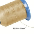 thumbnail image 5 of Uxcell Polyester Thread Extra-strong 1040 Yards 300D/0.38mm Wheat, 5 of 6