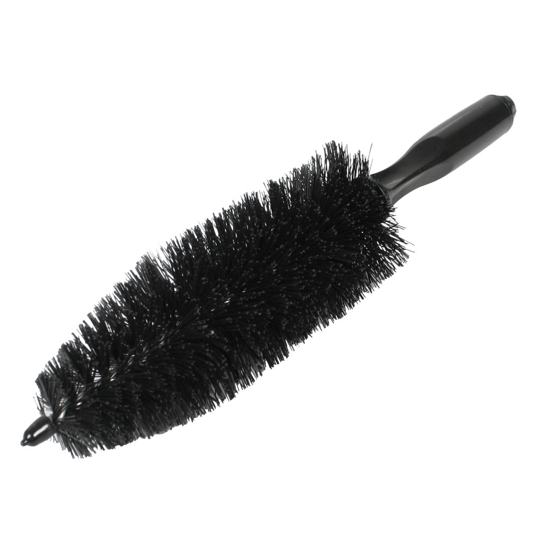 Unique Bargains Universal Black Car Wheel Tire Brush with Nonslip