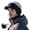 Khaki, variant on Winter Hat with Ear Flaps & Brim Warm Fleece Lined Knitted Beanie Outdoor Windproof Hat for Men Women Cold Weather