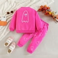 thumbnail image 5 of YunPes Toddler Baby Girl Boy St St Day Outfit Long Sleeve Sweatshirt Top Charm Pants Set, 5 of 9