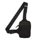 thumbnail image 2 of Bolso de hombro compacto para hombres y mujeres, perfecto para correr, andar en bicicleta, viajar, ir de compras, bolso bandolera impermeable negro, 2 of 8