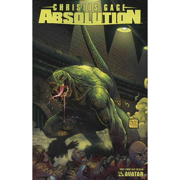 Absolution #3B VF ; Avatar Comic Book