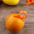 thumbnail image 3 of Ralladores de limón y naranja CHAO Peladores de frutas cítricas de plástico Color naranja, 3 of 5