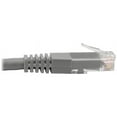 thumbnail image 5 of Tripp Lite Cat6 Cat5e Gigabit Molded Patch Cable RJ45 M/M 550MHz Gray 20ft, 5 of 5