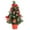 Red, variant on Tabletop Mini Christmas Tree with Clear LED Lights Table Decorative Christmas Tree Ornament Festival Party Home Table Decor Xmas Gifts(30, Silver)